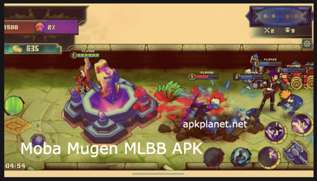 moba mugen game