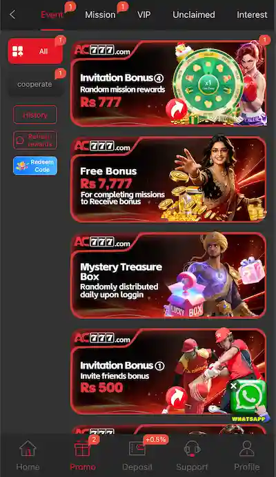 ac777 promotion