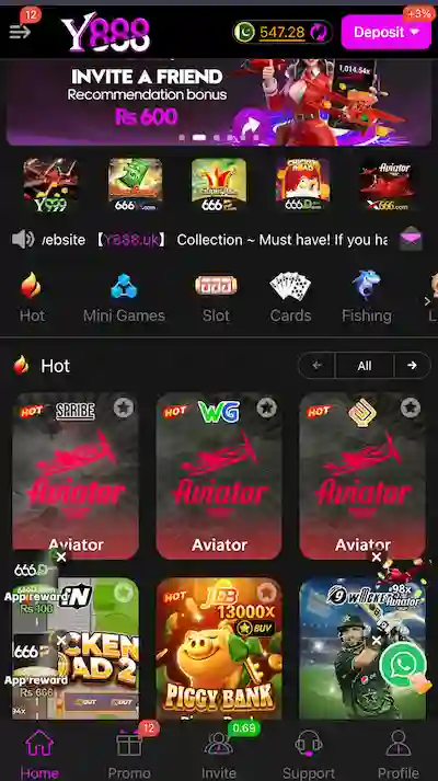 Y888 screenshot